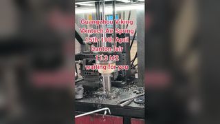 как отрезать край верхней пластины пневматической рессоры?