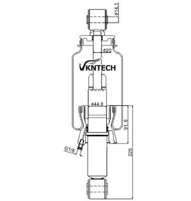 ПНЕВМОПОДУШКА КАБИНЫ 1076855 20889134 20427897 20721169 20775212 Sachs 895213A Monroe CB0006 ЗАМЕНЕНО НА VKNTECH 1S5077 ВЫСОКОКАЧЕСТВЕННАЯ ПНЕВМОПОДУШКА КАБИНЫ
