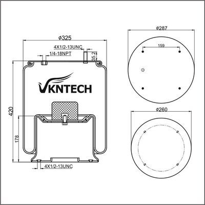 HENDRICKSON B-12514-004 B-12514-011 HENDRICKSON TRAILER S2063 RIDEWELL 1003589158C Contitech 11 10.5-21 A 318 замененный VKNTECH 1K9152